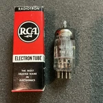 Anos Rca 7025 Tube Low Noise 12AX7 ECC83 17MM Plate Hickok Test 6681 B339. Fixed Price $60.00.