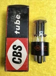 Nos Cbs 12SL7GT Audio Vacuum Tube Tested Vintage Black Plates A238.C. Fixed Price $10.00.