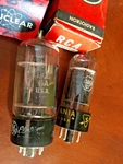 Lot Of Nos Ge & Sylvania 25BQ6GT 25CU6 Ga Vacuum Tubes Usa Tested Good. Fixed Price $17.98.
