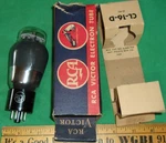 Rca 6L6G Audio Power Pentode Blk Plates Grey Glass Meatball Logo! Test Strong!. Fixed Price $69.99.