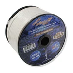 Audiopipe 12GA Stranded Ofc Tinned Copper Marine Power/ground Wire White Lot. Fixed Price $33.60.