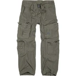 Brandit Pure Vintage Military Style Combats Cotton Trousers Hiking Pants Olive. Fixed Price $98.95.