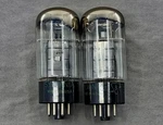 (2) Sylvania 6Y6GA Power Vacuum Tubes Matched Codes 1955 Tests Strong Amplitrex. Fixed Price $24.99.
