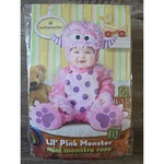 Incharacter Lil Pink Monster Infant Costume Set Purple CK6068 Size 6-12M. Fixed Price $17.99.