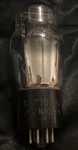 6V6G/6V6 Engraved Base National Union Clear/silver St Shape Tube Rare A+ Nos. Fixed Price $84.49.