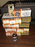Nos Ge 6350 (sub Hi-fi 12AU7 ) Dark Rib Plates Tubes, Sets Of 4,3,2 1965-1974. Fixed Price $52.99.