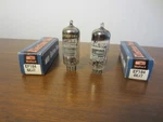 Pair Of Mullard EF184 6EJ7 Tubes - Mesh Plate Hickok Tested. Fixed Price $15.00.