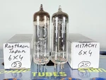 Lot Of 2 Tube Raytheon Hitachi 6X4 EZ90 Japan Tested Like Nos Balanced. Fixed Price $12.45.