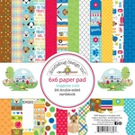 Doodlebug Double-sided Paper Pad 6"X6" 24/PKG-DOGGONE Cute. Fixed Price $12.09.