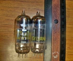 Strong Sylvania Black Plate Getter 12BY7A / 12BV7 12DQ7 Tubes. Fixed Price $22.49.