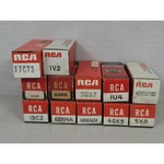 Vintage Rca Vacuum Electron Tubes Lot Of 12 Nos Various Skus. Fixed Price $19.99.