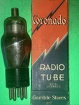 Coronado Engraved Base Antique Radio Tube 6F7GB VT70 Triode Pentode Nos. Fixed Price $22.77.