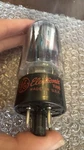 Nos 5U4GB Red Label Gray Plate Super Strong Quiet Rectifier Side Getter. Fixed Price $50.00.