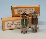 Sylvania 12AU7A ECC82 Long Grey Plates Halo Getter Maxi-pre Tested Nos, BN3618. Fixed Price $54.95.