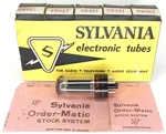 Antique 1940S Sylvania Electron Tube With Original Box Model 6W4GT Set Of 5. Fixed Price $24.49.