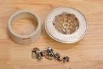 Johnson 124-110-13 Socket & SK-606 Chimney (eimac SK600 4CX250A 4X150A 4CX350A). Fixed Price $100.00.