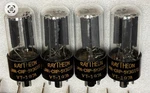 Mega Rare Nos Match Quad Raytheon VT-197A Jan Crp 5Y3GT Getter 1956 Usa. Fixed Price $296.25.