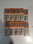 10 General Electric Lot Untested Vacuum Tubes See Pics. Fixed Price $20.00.