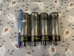 Westinghouse/mullard 6CA7/E34 Vintage Tubes. Set Of Made England. Test Well. Fixed Price $179.00.