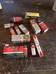 Small Grouping Of Antique Electron Radio Tubes Sylvania Rca Ge. Fixed Price $40.00.