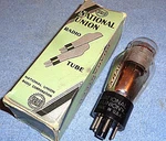 Nos National Union 6C5-G Vacuum Tube Rare 1940'S Triode For Vintage Am Radios. Fixed Price $30.00.