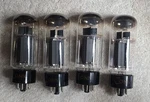 Nos Vintage Quad Rca 7027A Grey Smooth Plate Top Side Getter. Fixed Price $187.85.