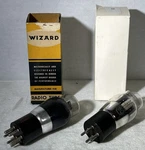 Radio Tube Vacuum Lot Of 2 Wizard & Rca. Fixed Price $19.89.