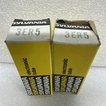 Vintage Sylvania 3ER5 Electronic Vacuum Tube Lot Of 2. Fixed Price $19.00.