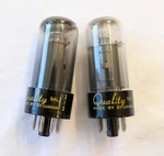 Pair Sylvania 7408 Tubes - Used Amplitrex 100% & 82% Gm. Fixed Price $75.00.