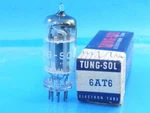 Tung 6AT6 Tube Single 1 Pcs Absolutely Nos Nib. Fixed Price $6.98.