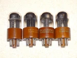 4 X USN-6SN7WGTA Sylvania Tubes*super Strong Matched Quad*mil Specs-sup Rods *#7. Fixed Price $400.00.