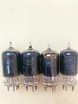 Tungsol 12AU7 ECC82 Black Glass Getter Tested Nos Matched Pair. Fixed Price $195.00.