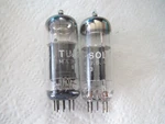Tungsol 12BZ7 Nos Plate Platinum Matched Pair Best Sub For 12AX7 TV7 Tested. Fixed Price $77.47.