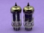 (2) Westinghouse 12AU7A Tubes Long Black Plates D Getters Test Strong TV-7U. Fixed Price $29.99.