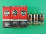 Lot Of 3 Rca 9CL8 Vintage Electron Tubes Nos Radio Tv. Fixed Price $9.95.