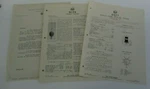 1945 Rca Power Triode 6C24 Letter And Product Information + 6SZ7 Tube Sheet. Fixed Price $16.22.