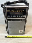 Vtg General Electric P965B Globestar 10 Transistor Am Shortwave Radio Tested. Fixed Price $14.99.
