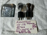 Rca Globe Tubes UX-112 112A Rare Plate Logo Antique Radio Amplifier TV-7. Fixed Price $53.99.