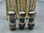 (3) Nos JG-6100 6C4WA Mil Spec Preamp Tubes Black Plates Square Getters. Fixed Price $29.99.