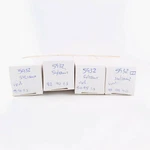 4 X Jan Chs 5932 Sylvania Tube. Black Plates. Matched Trio + 1 Cd Ena. Fixed Price $143.99.