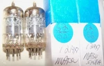 Pair Matched Matsushita 12AX7 Tubes TV-7 A/u. Fixed Price $65.00.