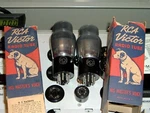 Tubes 2 Rca Victor 6AD7G Nipper The Dog Boxes Nos Nib New Test Strong. Fixed Price $59.99.