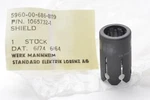 Mil Vintage Electron 7 Pin Tube Shield By Ierc TR5-5015B, Hre Abschirmung, Nos. Fixed Price $18.80.