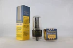 Pristine Nib 1950'S Rca Silvertone 5Y3GT Black Plate Tests 100%+ New Nos. Fixed Price $54.00.