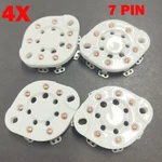 4X 7PIN Tube Socket Ceramic Valve Bases For 1625 FU25 826 59 Vintage Audio Diy. Fixed Price $15.88.