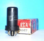 Nos Rca 1958 Amplifier Radio Audio Electron Vacuum Tube Tested 6SC7GT. Fixed Price $34.99.