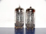 X JG-12AU7 Tubes*very Strong & Matched Bogey PAIR*1956*MIL Specs. Fixed Price $38.99.