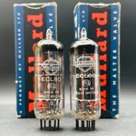 Mullard ECL80 Tube Pair Bva Made Great Britain Nos Look Vintage Valve. Fixed Price $52.50.