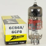 (1) Tested Zenith 6CB6A 6CF6 Tube Red Letters With Box Code 3-05 Pentode. Fixed Price $7.95.