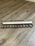 Vintage Rca Tubes Metal Holder Advertising Display Radio Tv Sign We Use. Fixed Price $79.95.